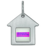 (Brewashere) ave.stophating  Pet Tags