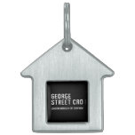 George  Street  Pet Tags