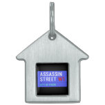 ASSASSIN Street  Pet Tags