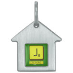 J
 JENNI  Pet Tags