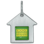 Game
 Letter
 Tiles  Pet Tags