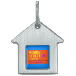 Minion Street  Pet Tags