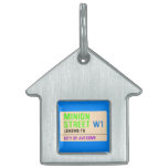 Minion Street  Pet Tags
