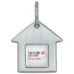 Taylor  Pet Tags