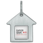CARVER COURT  Pet Tags