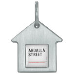 Abdalla  street   Pet Tags