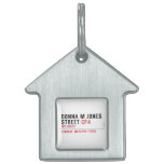 Donna M Jones STREET  Pet Tags