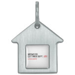 Spencers Lettings Dept.  Pet Tags