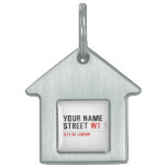 Your Name Street  Pet Tags