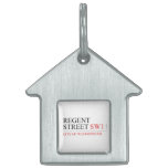 REGENT STREET  Pet Tags