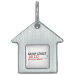 SHARP STREET   Pet Tags