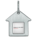 Kgauza Key Gee Street  Pet Tags