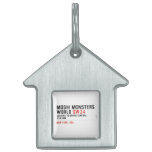 mOSHI mONSTERS wORLD  Pet Tags