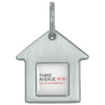 third avenue  Pet Tags