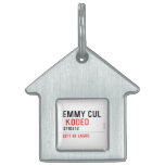 EMMY CUL   Pet Tags