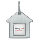 Nerdy  Pet Tags