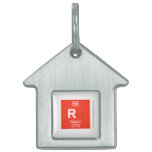 R  Pet Tags