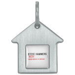 steve hammers   Pet Tags