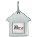 Basil Street  Pet Tags