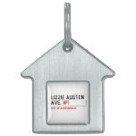 Lizzie Austen Ave.  Pet Tags