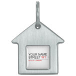 Your Name Street  Pet Tags