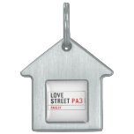 LOVE Street  Pet Tags