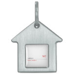 I LOVE MONiCA.SY  Pet Tags