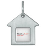 khansa  Pet Tags