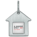 Al Mansour  Street   Pet Tags