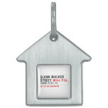 glenn walker street  Pet Tags