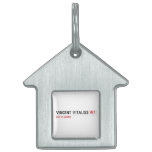 vincent vitaliss  Pet Tags