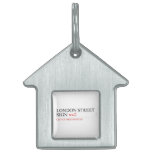LONDON STREET SIGN  Pet Tags