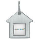 keep calm and love 
 jim ramos escuadro  Pet Tags