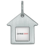 Zaynab  Pet Tags