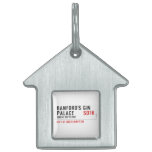 Banford's Gin  Palace  Pet Tags