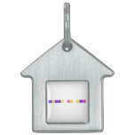 Happy new year  Pet Tags