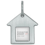 Yushantha  Street  Pet Tags