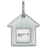 Vixen's Grape Lane  Avenue  Pet Tags