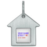 Your Name Street  Pet Tags
