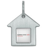 Warwick Street  Pet Tags