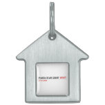 PANDA BEAR COURT  Pet Tags