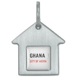 GHANA  Pet Tags