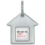 BRYANT RD.   Pet Tags