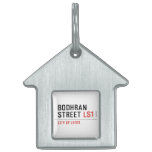 Bodhran Street  Pet Tags