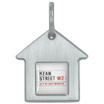 KEAN street  Pet Tags