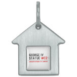 george iv statue  Pet Tags