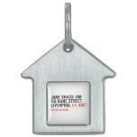 JANE SHAGS JIM 50 DANE STREET LIVERPOOL  Pet Tags