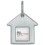 Inbal Street  Pet Tags