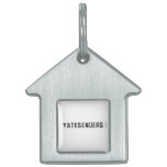 YATESENDERS  Pet Tags