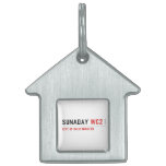 sunaday  Pet Tags